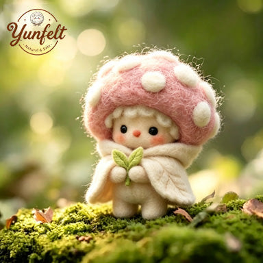 Woodland Nursery Decor Ideas Using Handmade Wool Felt Animals