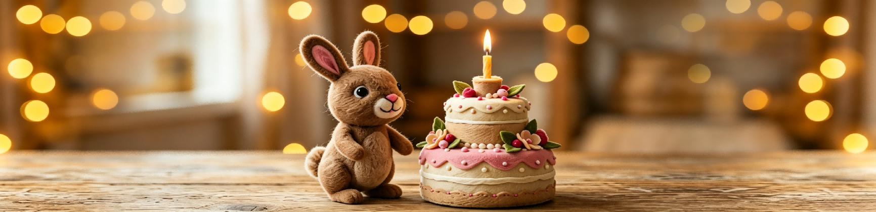 Birthday Gifts – Unique Handmade Felt Keepsakes