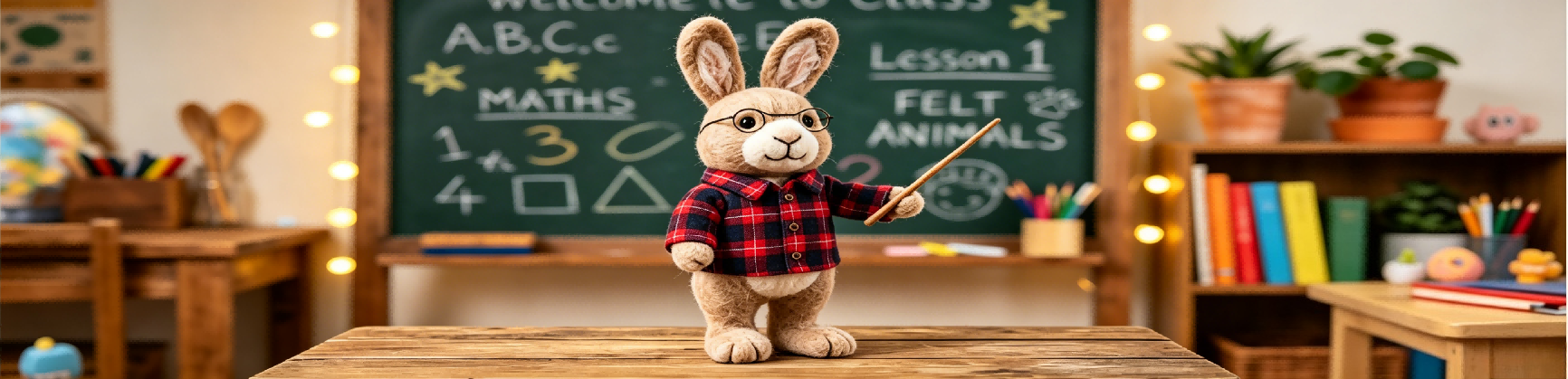 Teacher Gifts – Thoughtful Wool Felt Desk Companions
