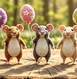 Spring & Easter – Handmade Felt Decor