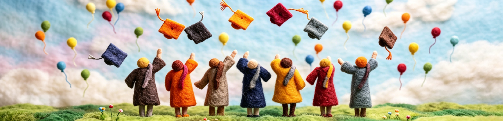 Graduation – Meaningful Wool Felt Gifts