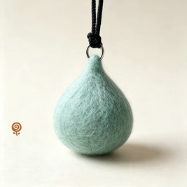 The Pastel Avocado – Handmade Wool Felt Fruit Bag Charm